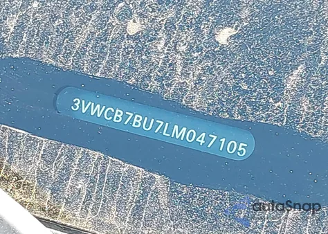 2020 Volkswagen Jetta 1.4T R-Line/1.4T S/1.4T Se/S z USA, uszkodzony, nr VIN 3VWCB7BU7LM047105